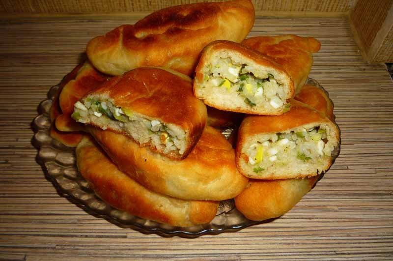 Пирожки с рисом и яйцами рецепт пошаговый Пирожки с рисом и яйцами рецепт пошаговый