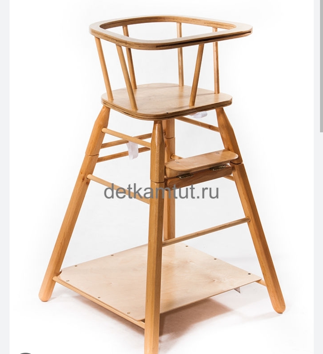 Советский детский стульчик деревянный