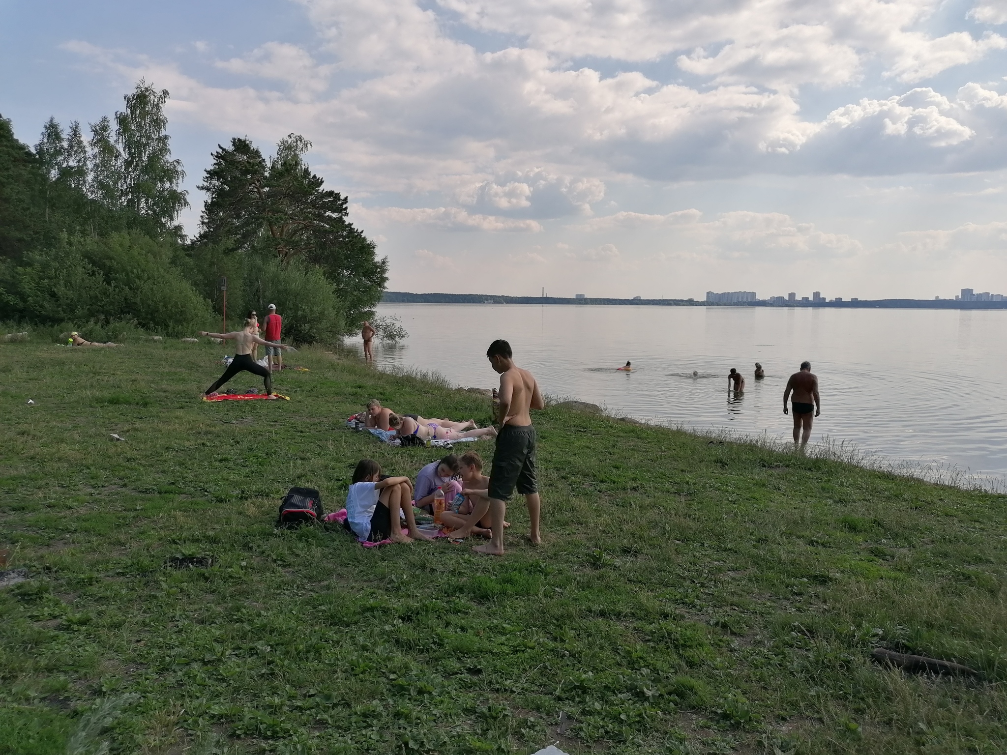 Озеро Шарташ Екатеринбург пляж