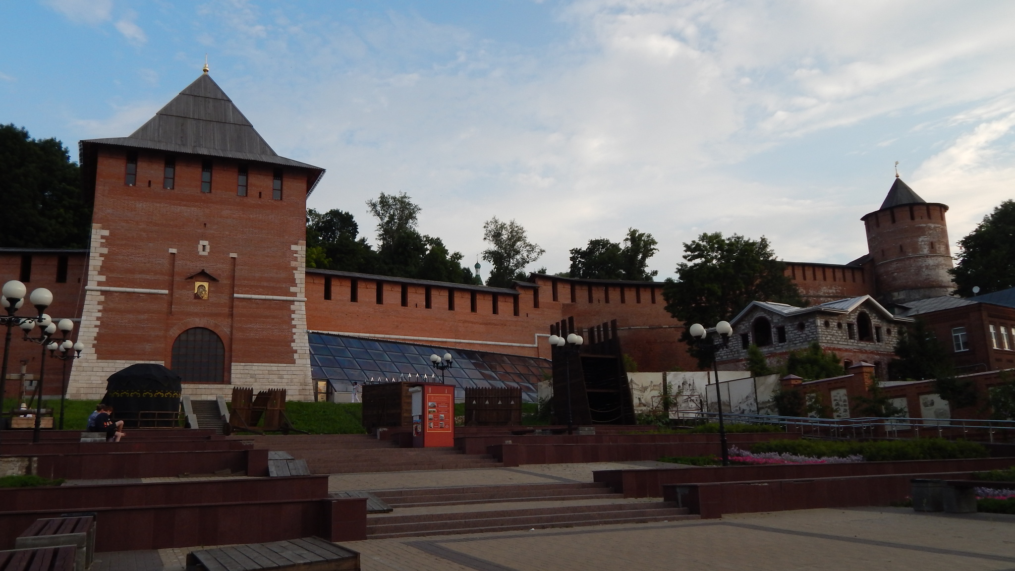 Зачатьевская башня Нижегородский Кремль 2012