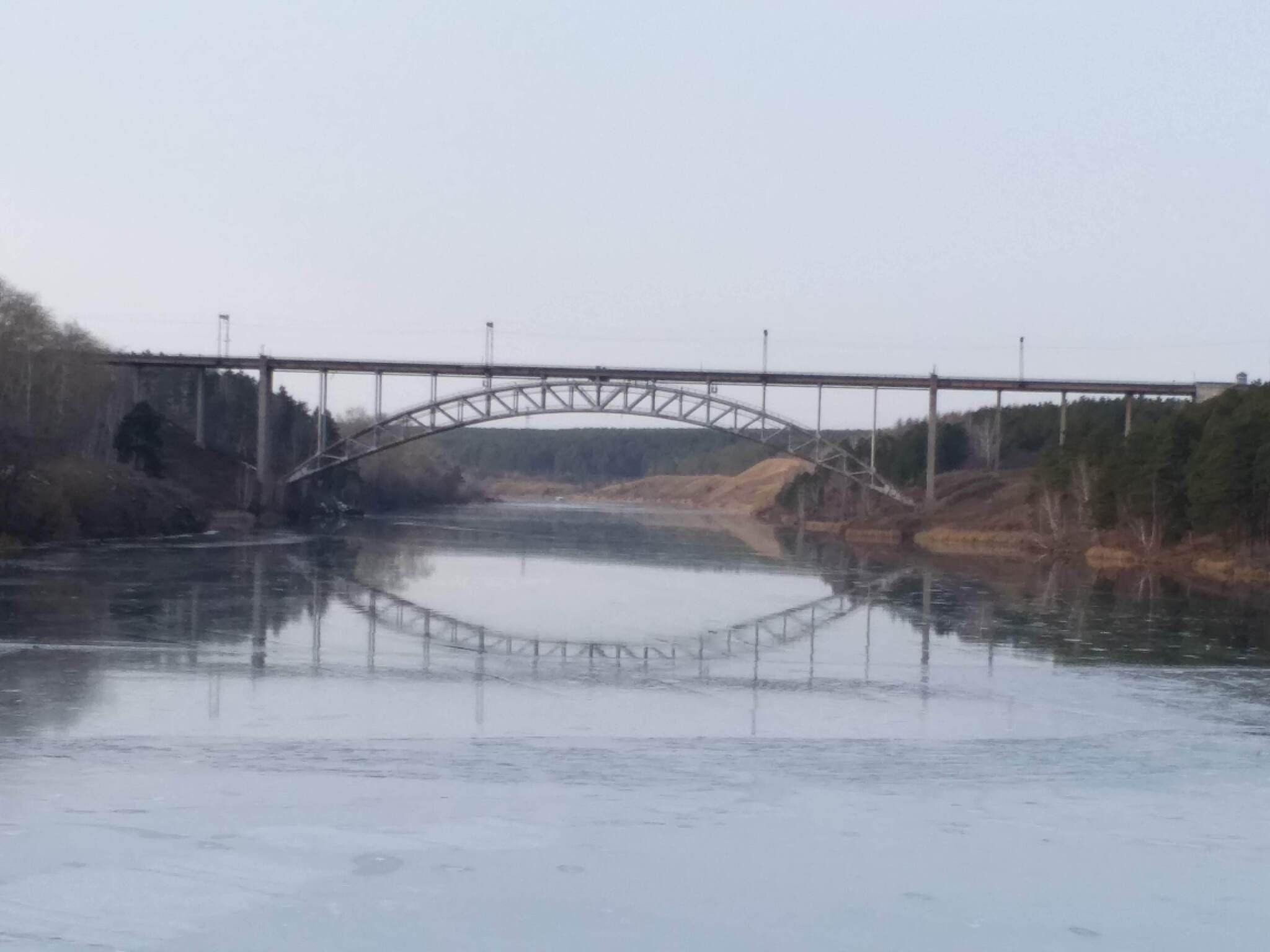Железнодорожный мост через Исеть Каменск-Уральский