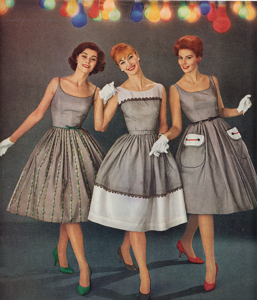 50е годы мода