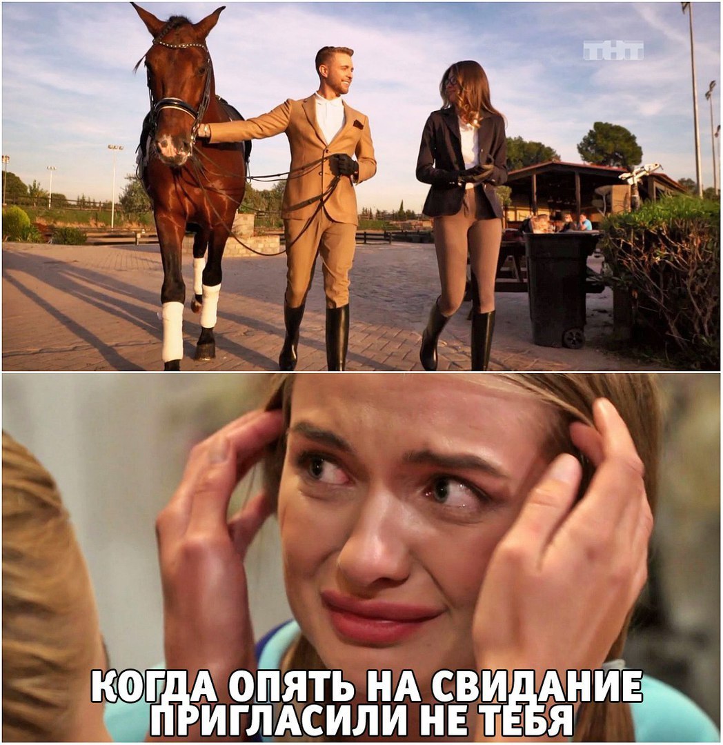Егор Крид на лошади Холостяк