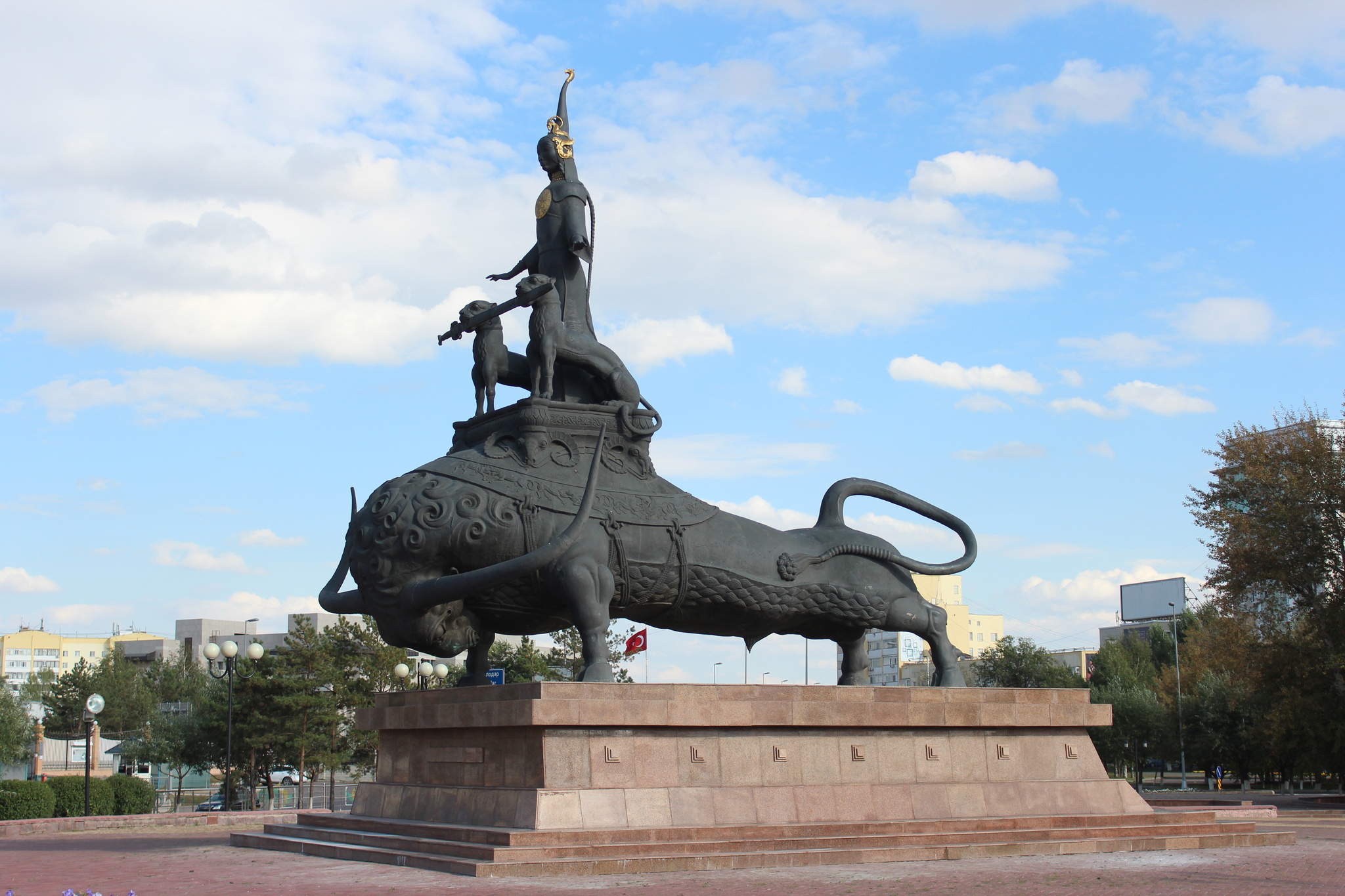 монументы казахстана