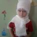 в шапке