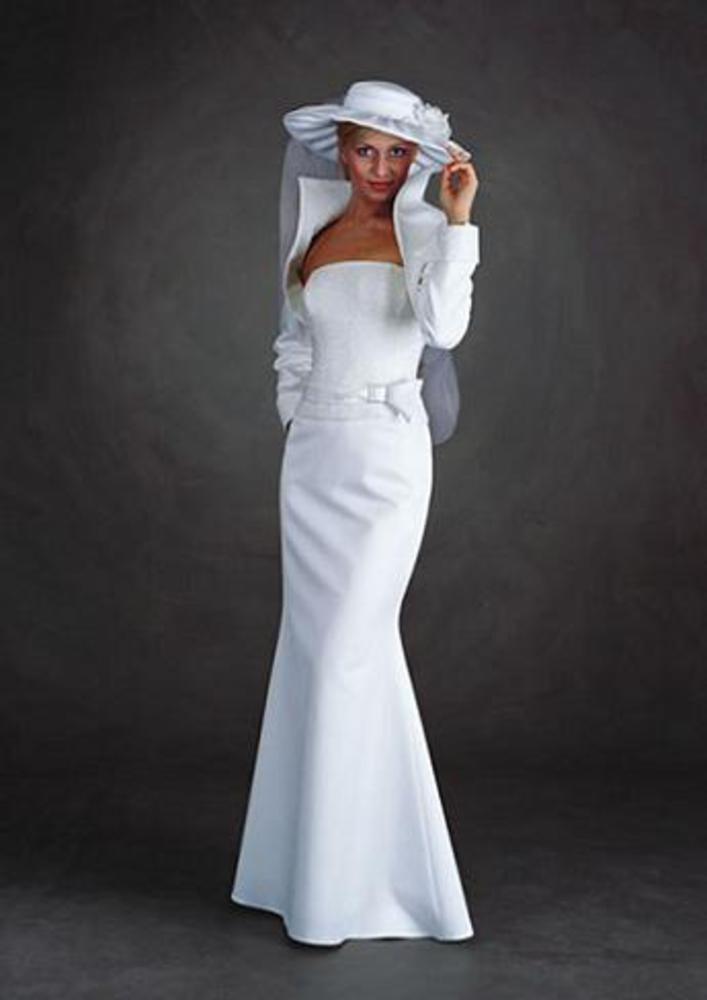 Невесте 40 свадебное платье