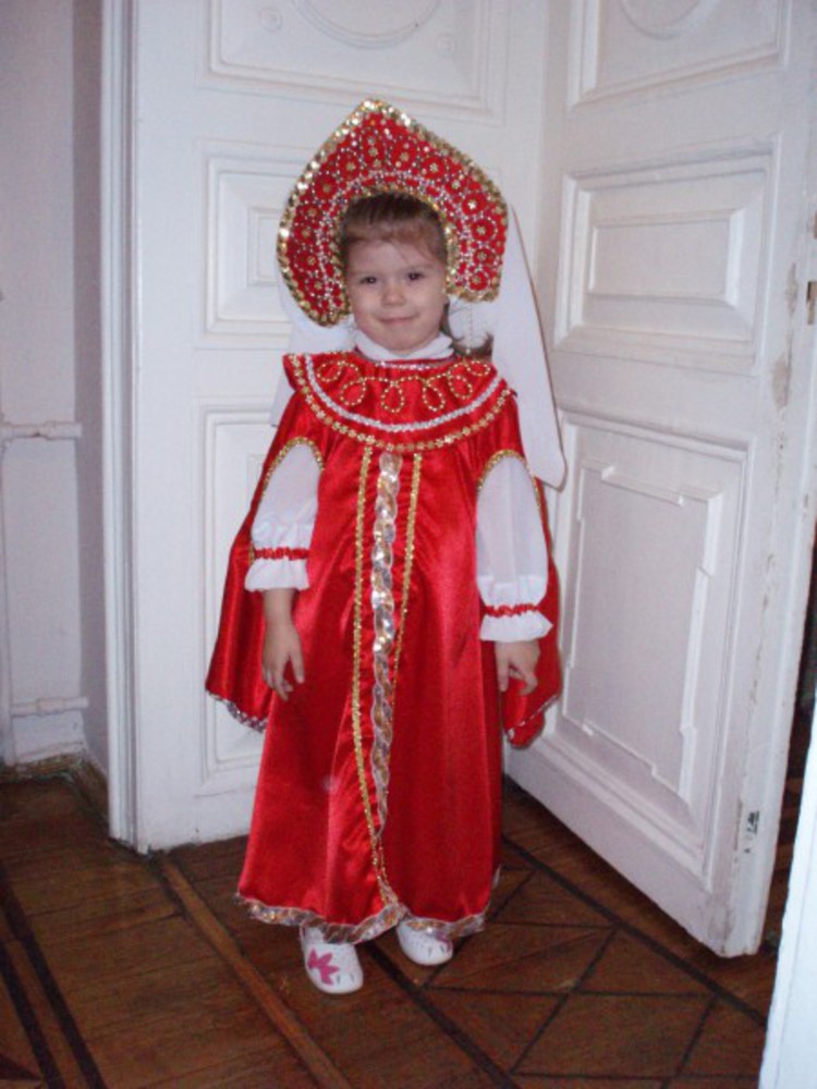 Русские народные костюмы своими руками из подручных материалов