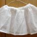 Детская белая юбка для гимнастики/ танцев на 116-1