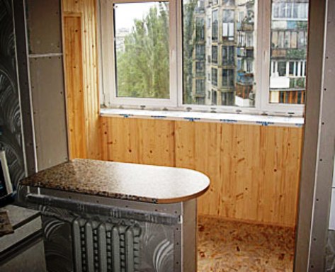 Как соединить балкон с кухней и утеплить фото