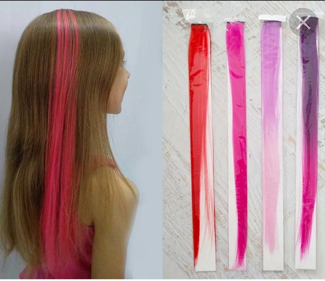 Наращивание волос на силиконовых резинках